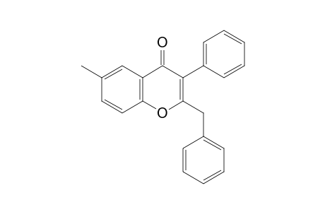 2-Benzyl-6-methyl-3-phenyl-4H-chromen-4-one