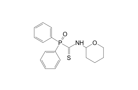 1-(diphenylphosphinyl)-N-(tetrahydro-2H-pyran-2-yl)thioformamide
