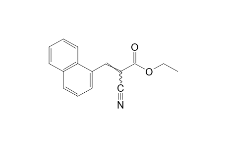 alpha-cyano-1-naphthaleneacrylic acid, ethyl ester