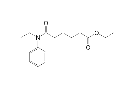 Adipic acid, monoamide, N-ethyl-N-phenyl-, ethyl ester