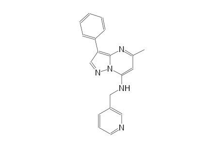 5-methyl-3-phenyl-N-(3-pyridinylmethyl)pyrazolo[1,5-a]pyrimidin-7-amine