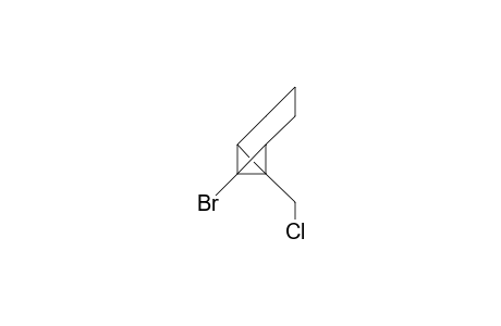 7-Bromo-1-chloromethyl-tricyclo(4.1.0.0/2,7/)heptane