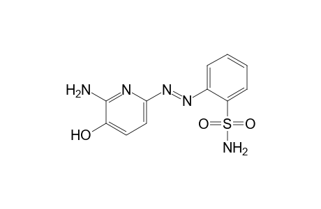 Benzenesulfonamide, 2-[2-(6-amino-5-hydroxy-2-pyridinyl)diazenyl]-