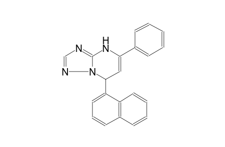 [1,2,4]triazolo[1,5-a]pyrimidine, 4,7-dihydro-7-(1-naphthalenyl)-5-phenyl-