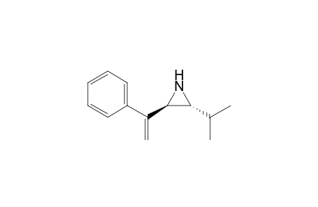 trans-2-Isopropyl-3-(1-phenylvinyl)aziridine
