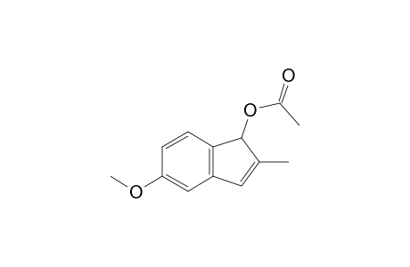 2-Methyl-5-methoxy-1-indenyl acetate