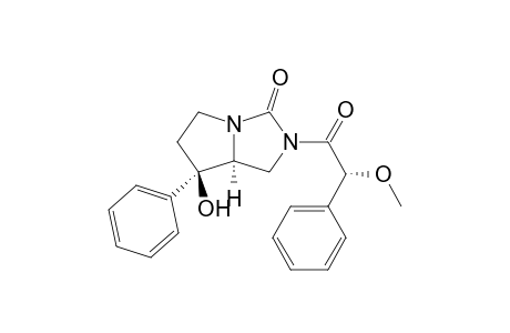 exo-(5S,6R)-6-Hydroxy-3-((R)-methoxyphenylacetyl)-6-phenyl-1,3-diazabicyclo[3.3.0]octan-2-one