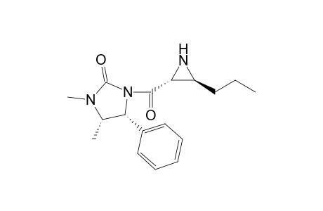 (4R,5S,2'R,3'S)-1,5-Dimethyl-3-[(3'-n-propyl-2'-aziridinyl)carbonyl]-4-phenylimidazolidin-2-one