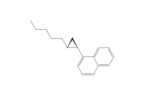 1-[(1R,2R)-2-amylcyclopropyl]naphthalene