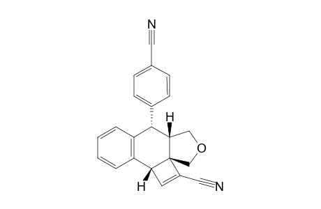 (2aS*,5aS*,6S*,10bR*)-6-(4-Cyanophenyl)-5,5a,6,10b-tetrahydro-3H-cyclobuta[1,2]naphtho[2,3-c]furan-2-carbonitrile