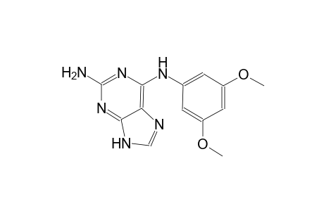 9H-purine-2,6-diamine, N~6~-(3,5-dimethoxyphenyl)-