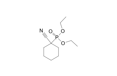 CYCLOHEXAN-1,1-DIYL-1-CYANO-1-PHOSPHONIC-ACID-DIETHYLESTER