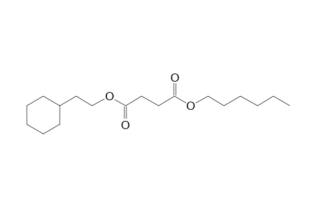 Succinic acid, 2-cyclohexylethyl hexyl ester