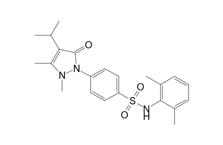 Benzenesulfonamide, 4-[2,5-dihydro-2,3-dimethyl-4-(1-methylethyl)-5-oxo-1H-pyrazol-1-yl]-N-(2,6-dimethylphenyl)-