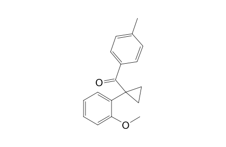 1-(Methoxyphenyl)-1-(4-methylphenylcarbonyl)cyclopropane