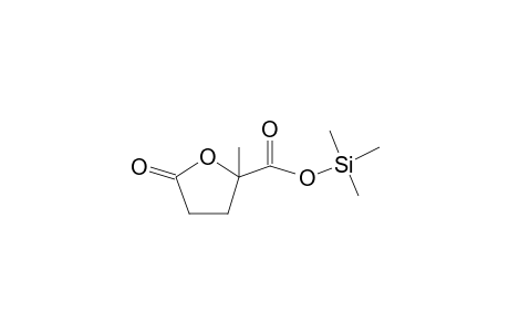 Trimethylsilyl 2-methyl-5-oxotetrahydro-2-furancarboxylate