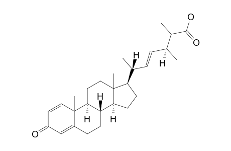 3-OXO-1,4,22-ERGOSTA-TRIEN-26-OIC-ACID