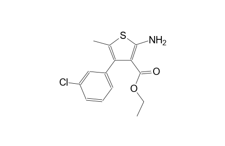 ethyl 2-amino-4-(3-chlorophenyl)-5-methyl-3-thiophenecarboxylate