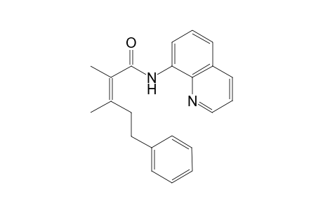 (Z)-2,3-Dimethyl-5-phenyl-N-(quinolin-8-yl)pent-2-enamide