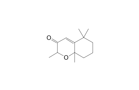 2,5,5,8a-Tetramethyl-6,7,8,8a-tetrahydro-2H-chromen-3(5H)-one