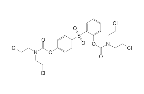bis(2-choroethyl)carbamic acid, diester with 2,4'-sulfonyldiphenol