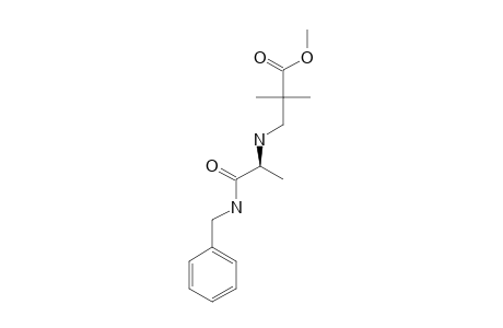 METHYL-3-[[(1S)-2-(BENZYLAMINO)-1-METHYL-2-OXOETHYL]-AMINO]-2,2-DIMETHYLPROPANOATE