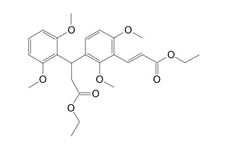 1-[1-(2,4-dimethoxyphenyl)-2-(ethoxycarbonyl)ethyl]-(E)-2,4-dimethoxycinnamic Acid Ethyl Ester