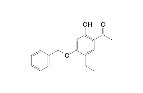 4'-benzyloxy-5'-ethyl-2'-hydroxyacetophenone