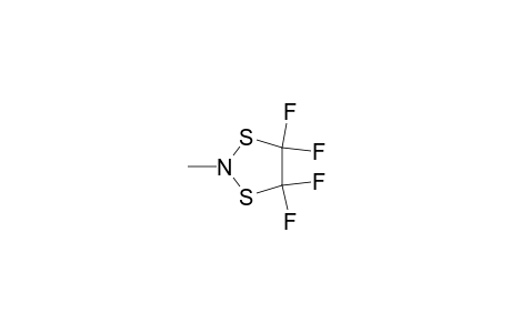 1,3,2-Dithiazolidine, 4,4,5,5-tetrafluoro-2-methyl-