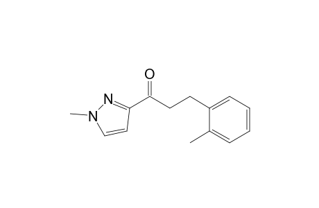 1-(1-methylpyrazol-3-yl)-3-(o-tolyl)propan-1-one
