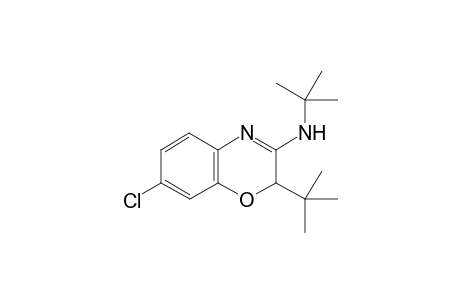 2-tert-Butyl-3-(tert-butylamino)-7-chloro-2H-1,4-benzoxazine