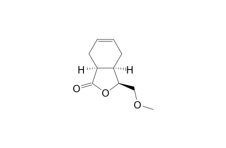 1(3H)-Isobenzofuranone, 3a,4,7,7a-tetrahydro-3-(methoxymethyl)-, [3S-(3.alpha.,3a.alpha.,7a.alpha.)]-