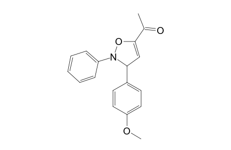 DELTA-(4)-5-ACETYL-3-(PARA-ANISYL)-2-PHENYL-ISOXAZOLINE