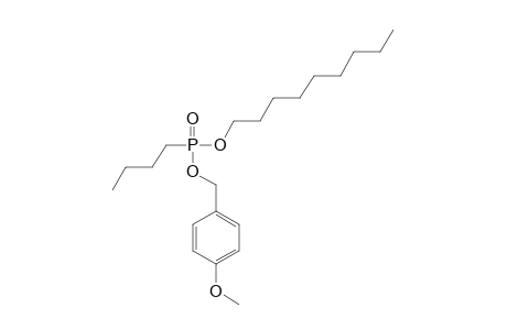 Butylphosphonic acid, 4-methoxybenzyl nonyl ester