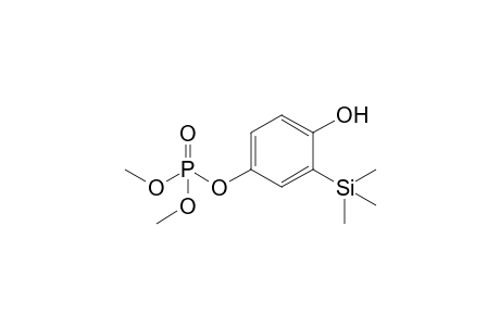 Phosphoric acid, 4-hydroxy-3-(trimethylsilyl)phenyl dimethyl ester