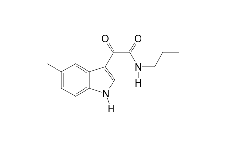 5-Methylindole-3-yl-glyoxylpropylamide