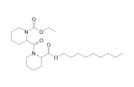 Pipecolylpipecolic acid, N-ethoxycarbonyl-, nonyl ester