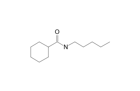 Cyclohexanecarboxamide, N-pentyl-