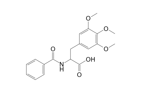 2-benzamido-3-(3,4,5-trimethoxyphenyl)propanoic acid