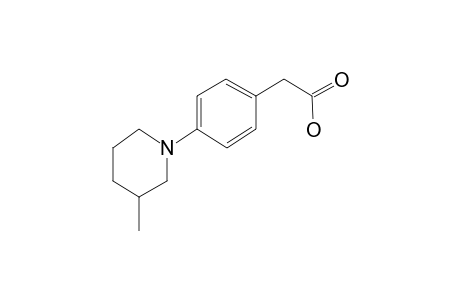 [4-(3-Methyl-piperidin-1-yl)-phenyl]-acetic acid