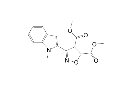 3-(1-Methyl-2-indolyl)-4,5-dihydroisoxazole-4,5-dicarboxylic acid dimethyl ester