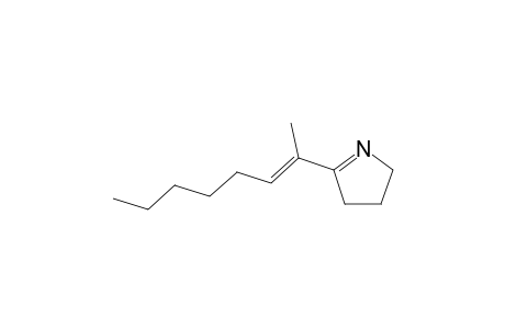 (E)-5-(Oct-2-en-2-yl)-3,4-dihydro-2H-pyrrole