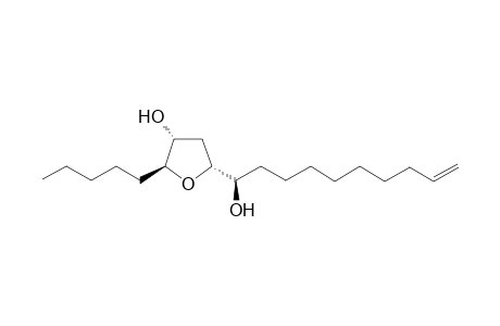 (2S,3R,5R)-2-amyl-5-[(1R)-1-hydroxydec-9-enyl]tetrahydrofuran-3-ol