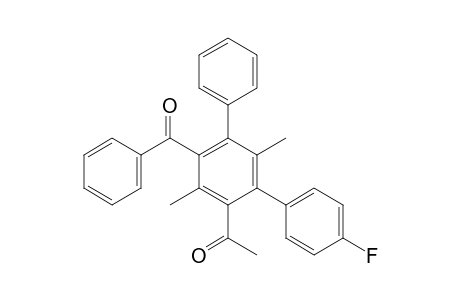 3-acetyl-2,5-dimethyl-4-(p-fluorophenyl)-6-phenylbenzophenone