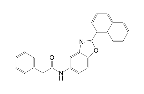 N-[2-(1-naphthyl)-1,3-benzoxazol-5-yl]-2-phenylacetamide