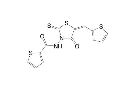 N-[(5E)-4-keto-5-(2-thenylidene)-2-thioxo-thiazolidin-3-yl]thiophene-2-carboxamide