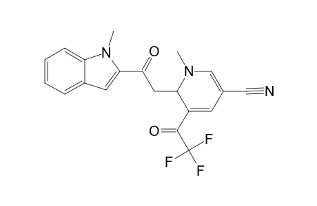 5-CYANO-1-METHYL-2-[((1-METHYL-2-INDOLYL)-CARBONYL)-METHYL]-3-(TRIFLUOROACETYL)-1,2-DIHYDROPYRIDINE
