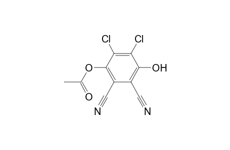 1,2-Benzenedicarbonitrile, 3-(acetyloxy)-4,5-dichloro-6-hydroxy-