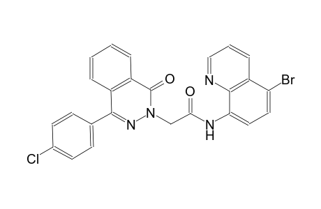 2-phthalazineacetamide, N-(5-bromo-8-quinolinyl)-4-(4-chlorophenyl)-1,2-dihydro-1-oxo-