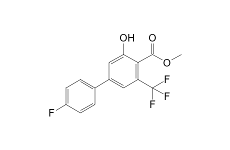 Methyl 4'-Fluoro-3-hydroxy-5-(trifluoromethyl)biphenyl-4-carboxylate